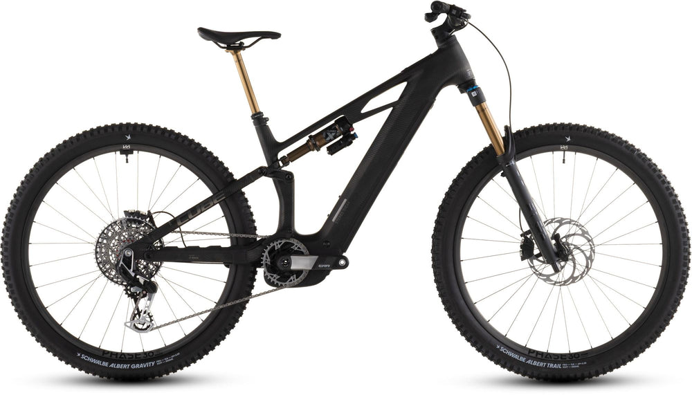 2026 Cube Cube Stereo Hybrid One44 Hpc Slt 800 Electric Mountain Bike In Carbongrid And Chrome