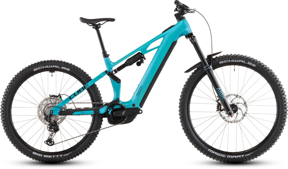 2026 Cube Cube Stereo Hybrid One77 Hpc Race 800 Electric Mountain Bike In Swimmingpool And Black