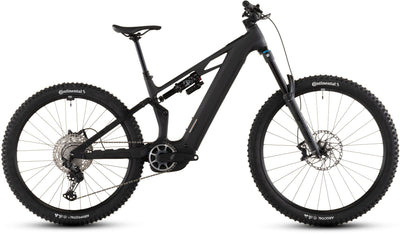 2026 Cube Cube Stereo Hybrid One77 Hpc Slx 800 Electric Mountain Bike In Blackline