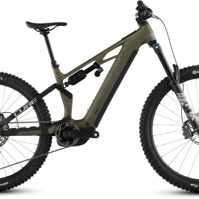 2026 Cube Cube Stereo Hybrid One77 Hpc Tm 800 Electric Mountain Bike In Reedgreen And Matrix