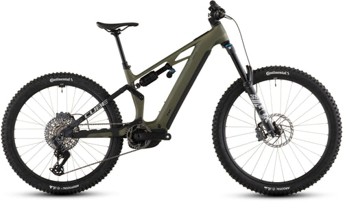 2026 Cube Cube Stereo Hybrid One77 Hpc Tm 800 Electric Mountain Bike In Reedgreen And Matrix