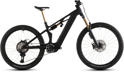 2026 Cube Cube Stereo Hybrid One77 Hpc At 800 Electric Mountain Bike In Carbon And Gold