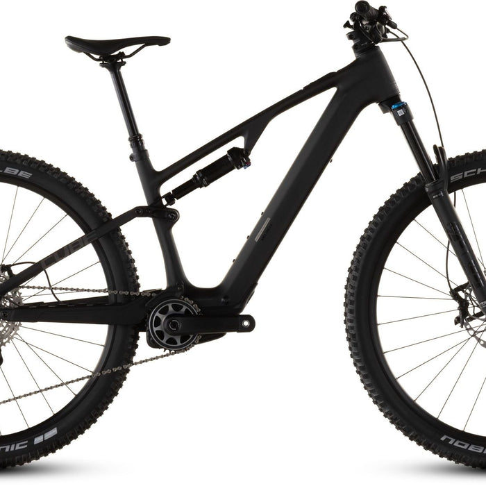 2026 Cube Cube Ams Hybrid One44 C:62 Pro 400X Electric Mountain Bike In Blackline