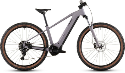 2026 Cube Cube Reaction Hybrid Performance 600 Electric Mountain Bike In Plumgrey And Black