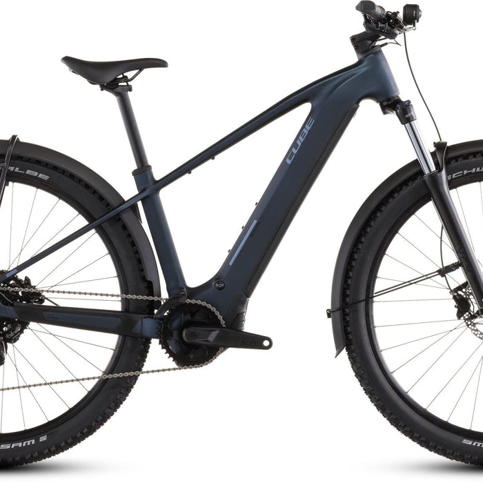 2026 Cube Cube Reaction Hybrid Performance 600 Fe Electric Mountain Bike In Indigoblue And Reflex