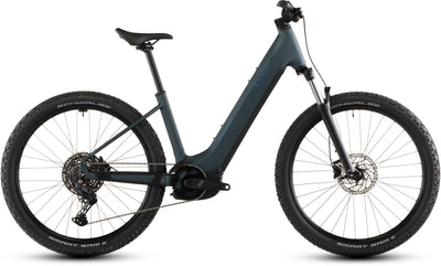 2026 Cube Cube Reaction Hybrid One 600 Easy Entry Electric Mountain Bike In Royalgreen And Prism