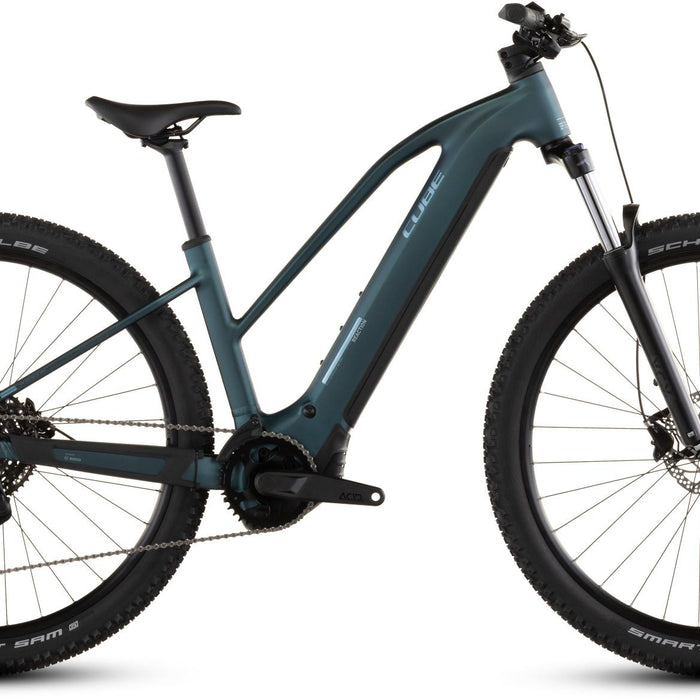 2026 Cube Cube Reaction Hybrid One 800 Trapeze Electric Mountain Bike In Royalgreen And Prism