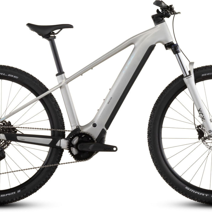 2026 Cube Cube Reaction Hybrid One 600 Electric Mountain Bike In Sleekgrey And Prism
