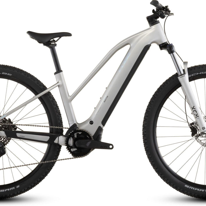 2026 Cube Cube Reaction Hybrid One 800 Trapeze Electric Mountain Bike In Sleekgrey And Prism