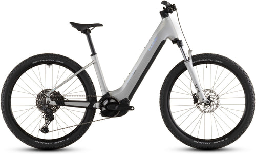 2026 Cube Cube Reaction Hybrid One 800 Easy Entry Electric Mountain Bike In Sleekgrey And Prism