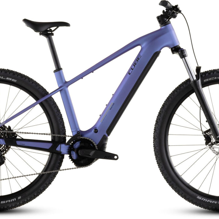 2026 Cube Cube Reaction Hybrid One 800 Electric Mountain Bike In Blueiris And Reflect