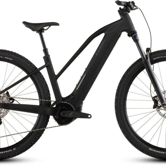 2026 Cube Cube Reaction Hybrid Pro 800 Trapeze Electric Mountain Bike In Blackline