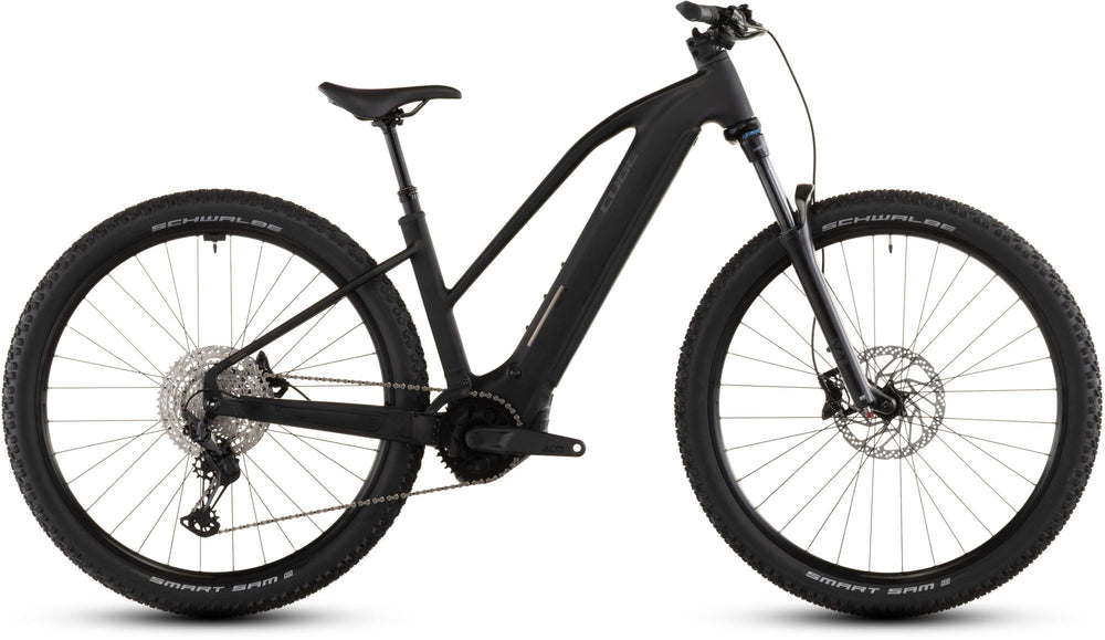 2026 Cube Cube Reaction Hybrid Pro 800 Trapeze Electric Mountain Bike In Blackline