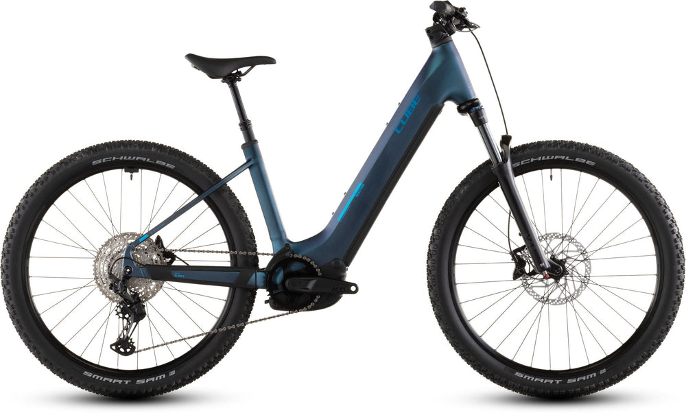 2026 Cube Cube Reaction Hybrid Pro 800 Easy Entry Electric Mountain Bike In Nebular And Dazzle