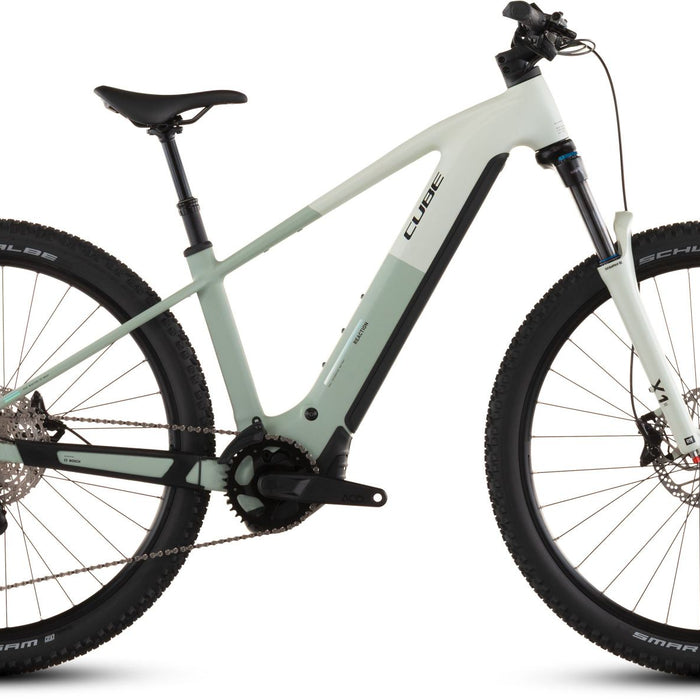 2026 Cube Cube Reaction Hybrid Pro 800 Electric Mountain Bike In Desertstone And Driedherbs