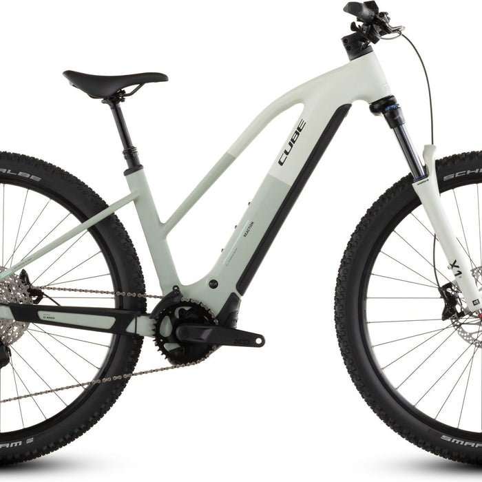 2026 Cube Cube Reaction Hybrid Pro 800 Trapeze Electric Mountain Bike In Desertstone And Driedherbs