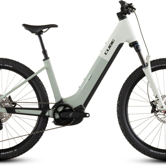 2026 Cube Cube Reaction Hybrid Pro 800 Easy Entry Electric Mountain Bike In Desertstone And Driedherbs