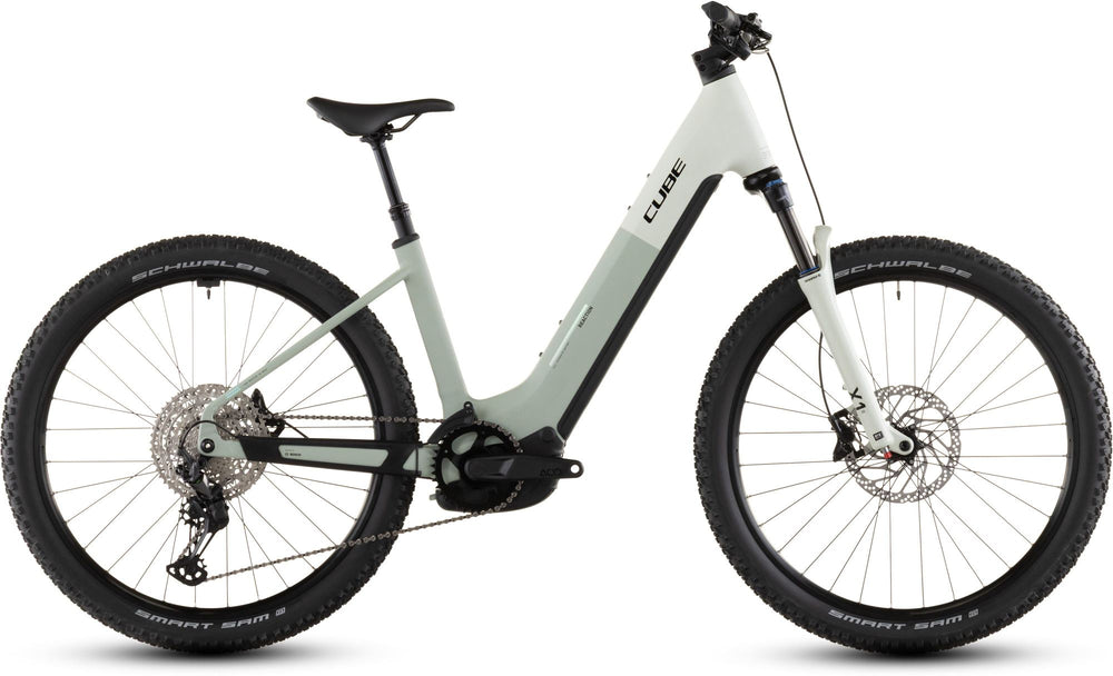 2026 Cube Cube Reaction Hybrid Pro 800 Easy Entry Electric Mountain Bike In Desertstone And Driedherbs