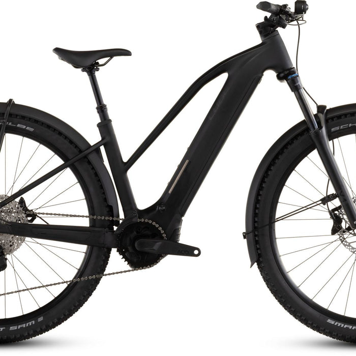 2026 Cube Cube Reaction Hybrid Pro 800 Fe Trapeze Electric Mountain Bike In Blackline