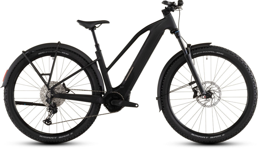 2026 Cube Cube Reaction Hybrid Pro 800 Fe Trapeze Electric Mountain Bike In Blackline