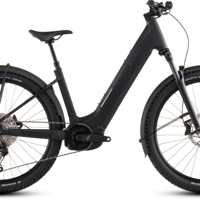 2026 Cube Cube Reaction Hybrid Pro 800 Fe Easy Entry Electric Mountain Bike In Blackline