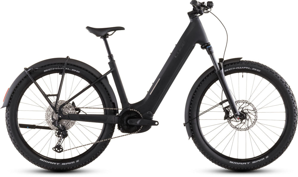 2026 Cube Cube Reaction Hybrid Pro 800 Fe Easy Entry Electric Mountain Bike In Blackline