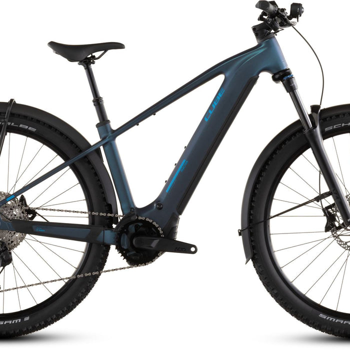 2026 Cube Cube Reaction Hybrid Pro 800 Fe Electric Mountain Bike In Nebular And Dazzle
