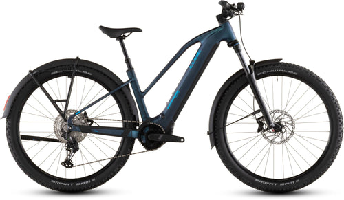 2026 Cube Cube Reaction Hybrid Pro 800 Fe Trapeze Electric Mountain Bike In Nebular And Dazzle