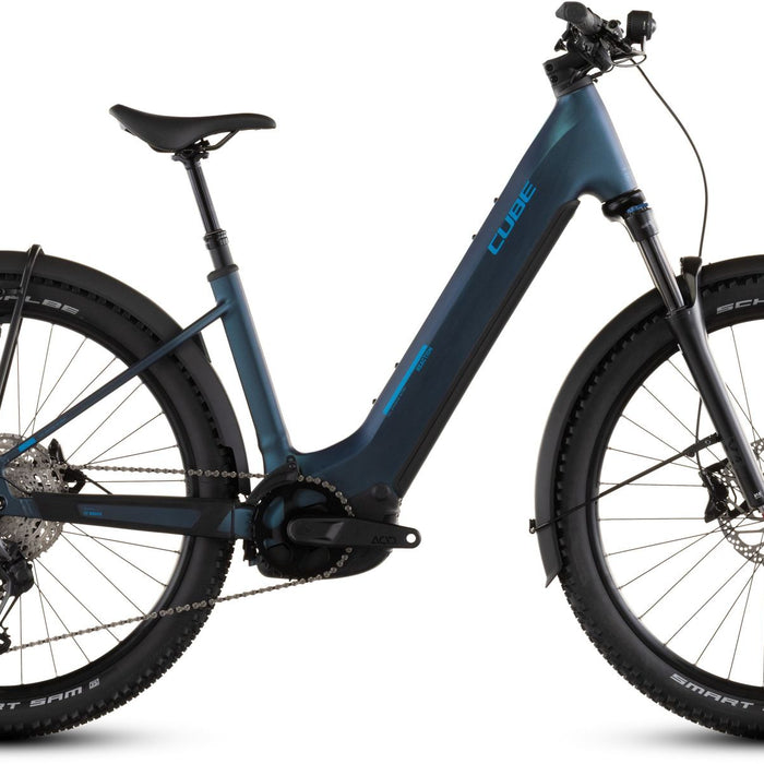 2026 Cube Cube Reaction Hybrid Pro 800 Fe Easy Entry Electric Mountain Bike In Nebular And Dazzle