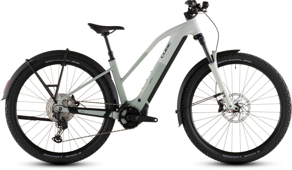 2026 Cube Cube Reaction Hybrid Pro 800 Fe Trapeze Electric Mountain Bike In Desertstone And Driedherbs