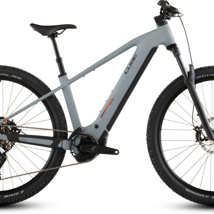 2026 Cube Cube Reaction Hybrid Race 800 Electric Mountain Bike In Vulcan And Orange