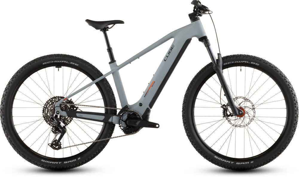 2026 Cube Cube Reaction Hybrid Race 800 Electric Mountain Bike In Vulcan And Orange