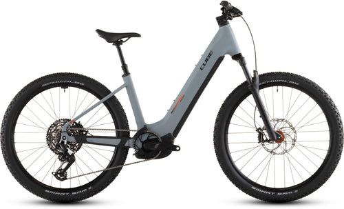 2026 Cube Cube Reaction Hybrid Race 800 Easy Entry Electric Mountain Bike In Vulcan And Orange