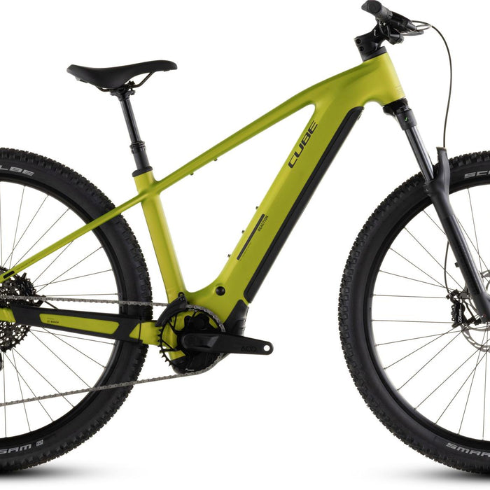 2026 Cube Cube Reaction Hybrid Race 800 Electric Mountain Bike In Lizard And Black