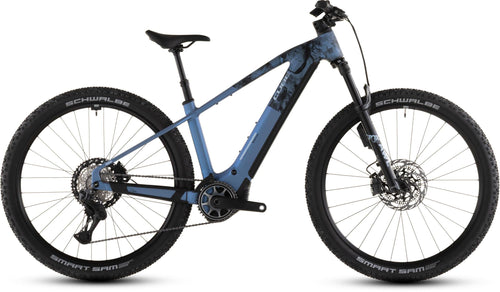 2026 Cube Cube Reaction Hybrid Slt 800 Electric Mountain Bike In Hazeblue And Fume