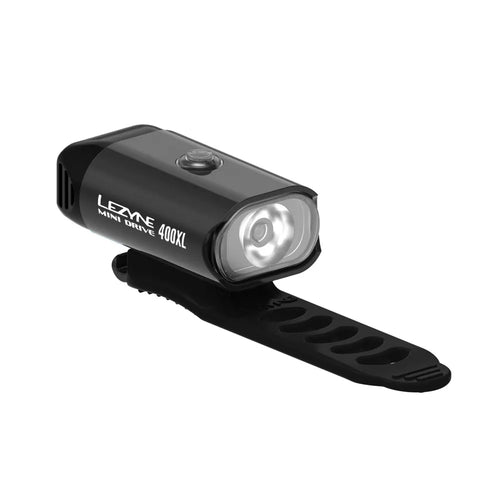 Lezyne Mini Drive 400XL Front Bike Light in Black