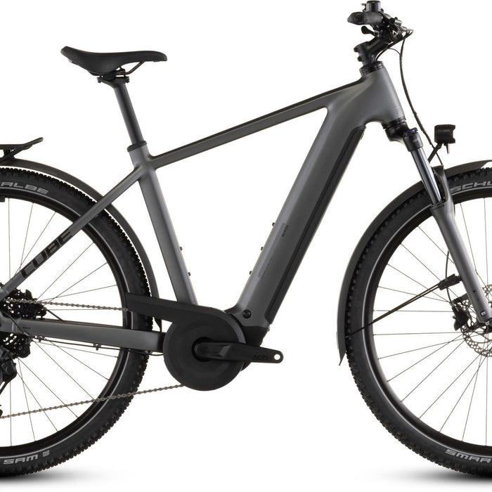 2026 Cube Cube Nuride Hybrid Performance 600 Electric Hybrid Bike In Slapgrey And Black