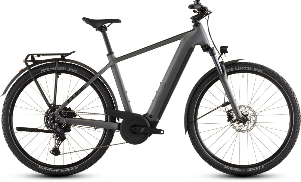 2026 Cube Cube Nuride Hybrid Performance 600 Electric Hybrid Bike In Slapgrey And Black