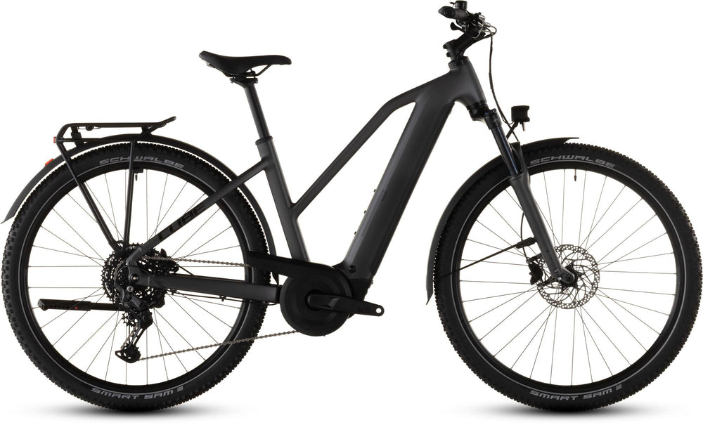 2026 Cube Cube Nuride Hybrid Performance 600 Trapeze Electric Hybrid Bike In Slapgrey And Black