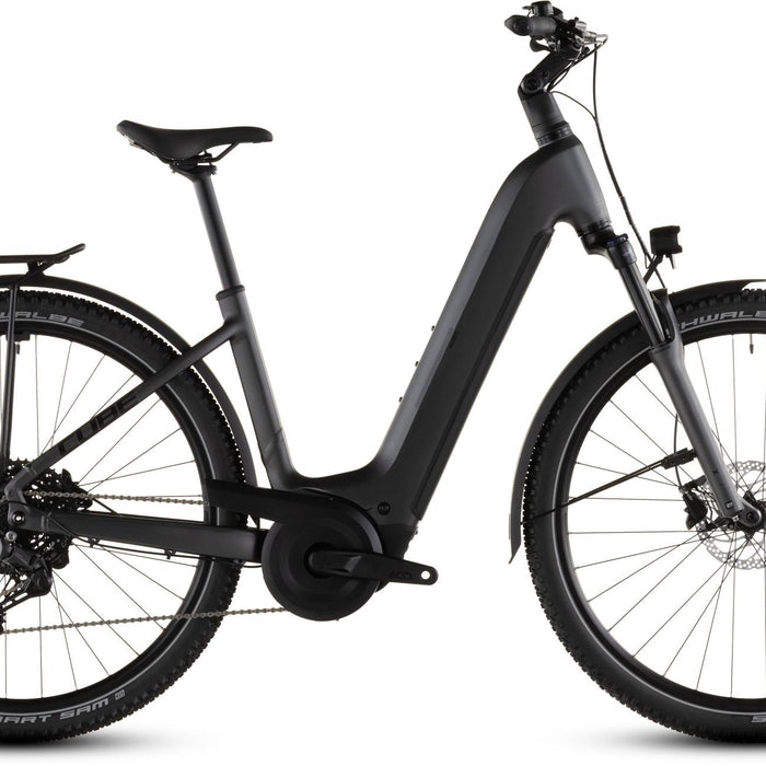 2026 Cube Cube Nuride Hybrid Performance 600 Easy Entry Electric Hybrid Bike In Slapgrey And Black