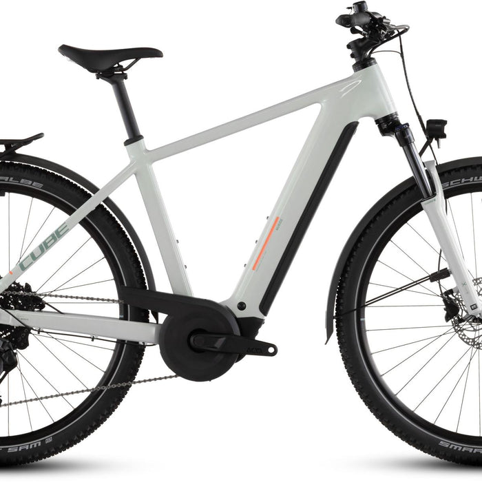 2026 Cube Cube Nuride Hybrid Performance 600 Electric Hybrid Bike In Desertstone And Grey