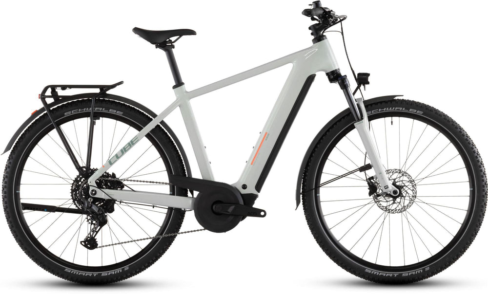 2026 Cube Cube Nuride Hybrid Performance 600 Electric Hybrid Bike In Desertstone And Grey