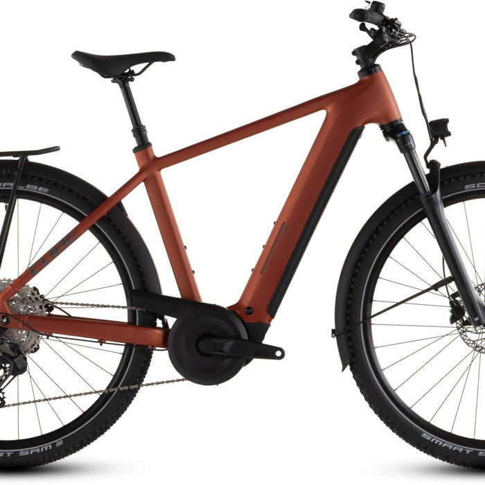 2026 Cube Cube Nuride Hybrid Pro 800 Electric Hybrid Bike In Chilli And Black