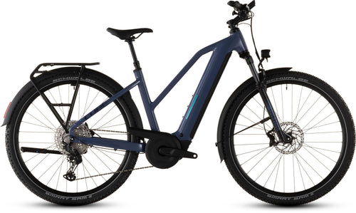 2026 Cube Cube Nuride Hybrid Exc 800 Trapeze Electric Hybrid Bike In Jeansblue And Blue