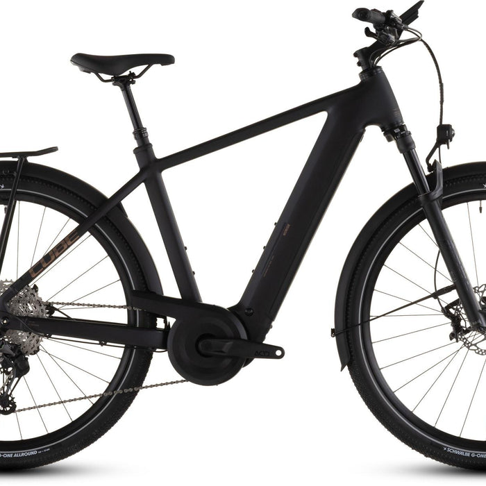2026 Cube Cube Nuride Hybrid Slx 800 Electric Hybrid Bike In Black And Gold