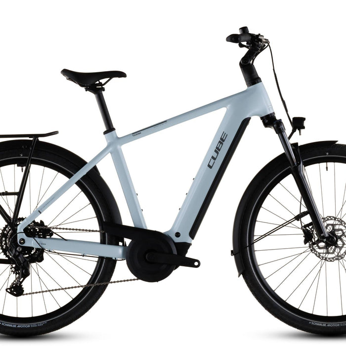 2026 Cube Cube Touring Hybrid One 600 Electric Hybrid Bikes In Glacier And Reflex