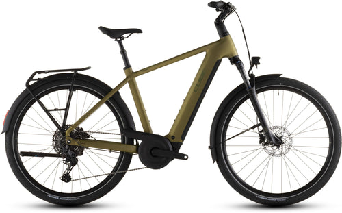 2026 Cube Cube Touring Hybrid Pro 800 Electric Hybrid Bikes In Goldenlime And Black