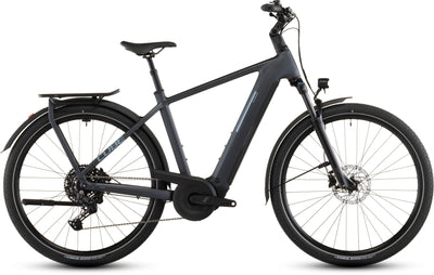 2026 Cube Cube Kathmandu Hybrid One 800 Electric Hybrid Bikes In Metallicgrey And Grey