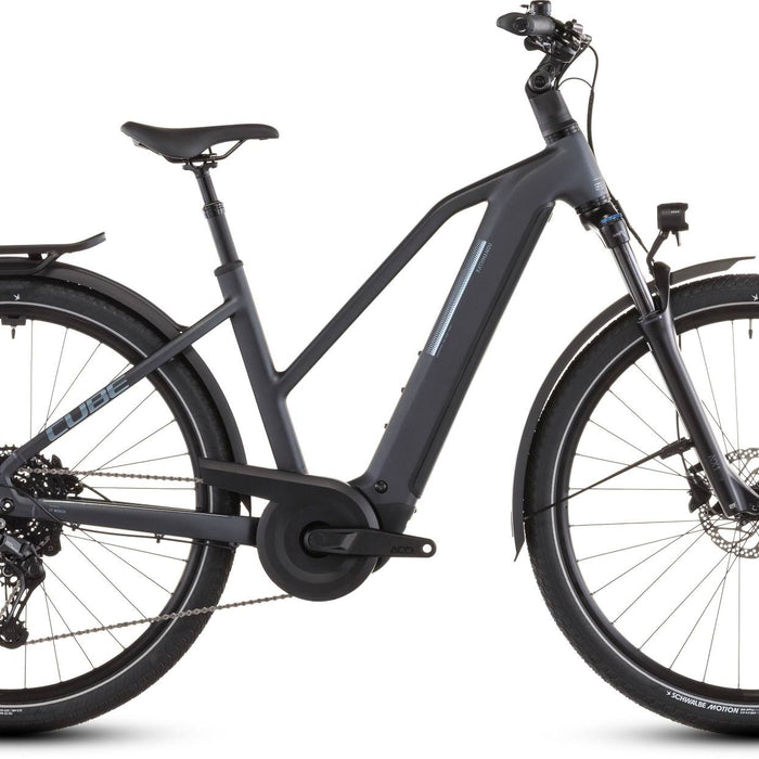 2026 Cube Cube Kathmandu Hybrid One 800 Trapeze Electric Hybrid Bikes In Metallicgrey And Grey