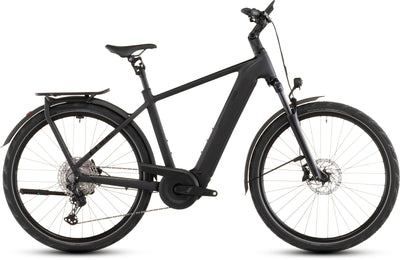 2026 Cube Cube Kathmandu Hybrid Pro 800 Electric Hybrid Bikes In Coal And Black